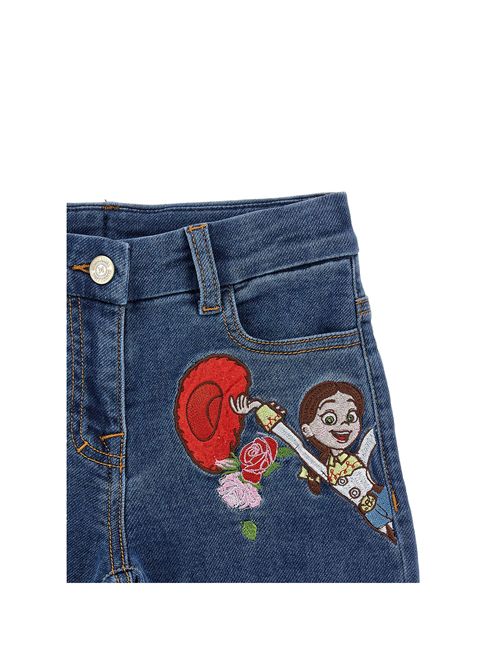 Pantalone, bambina, denim. MONNALISA | 19H400 80420055
